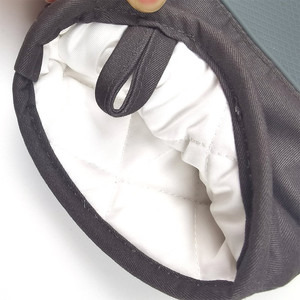 Thickened <b>Silicone</b> Gloves With Added Cotton for Anti slip and Sweat Absorption for <b>Baking</b> and BBQ Grill Easy to Clean - Product Image 5