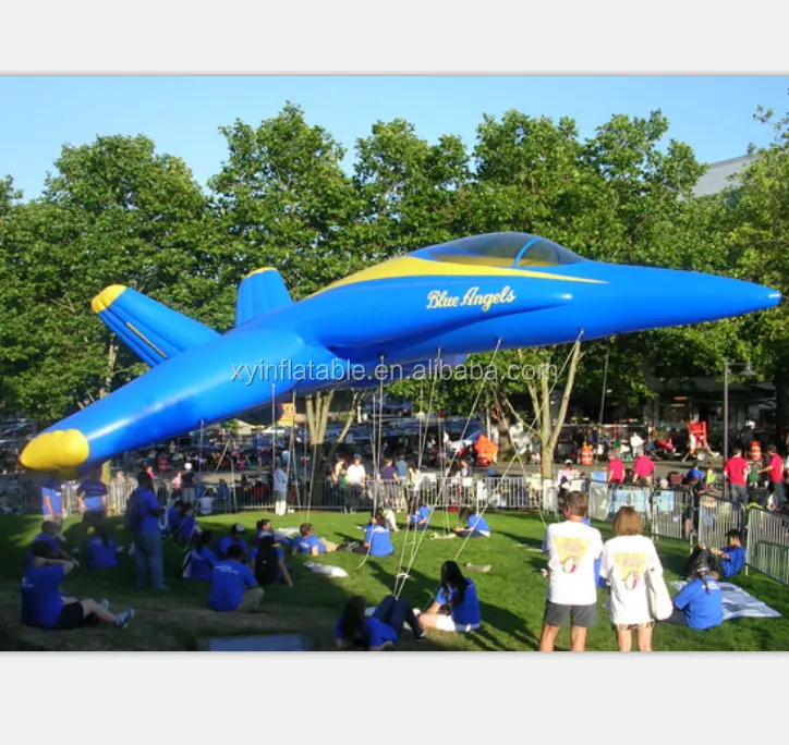 उत्कृष्ट डिजाइन के लिए विशाल inflatable विमान विज्ञापन
