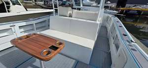 Barco <span class=keywords><strong>de</strong></span> Pesca <span class=keywords><strong>de</strong></span> Aluminio <span class=keywords><strong>de</strong></span> 36 pies con Consola Central para Ocio Familiar en el <span class=keywords><strong>Mar</strong></span> y el Lago - Product Image 5