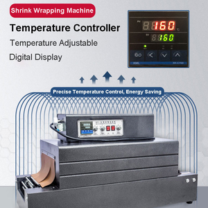 ขวด PET ขนาดเล็ก,เครื่องห่อหดบรรจุภัณฑ์อุโมงค์การหดตัวเทอร์โมสำหรับสบู่ในห้องน้ำถุงถาดอาหารเห็ด - Product Image 3