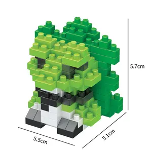 2024 Manufacturer direct supply diy mini building blocks micro bricks set for diy creative toys frog Plastic Mini Blocks