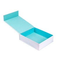 Boîte cadeau aimantée à personnaliser, coffret de bijoux blanc, emballage magnétique pour noël