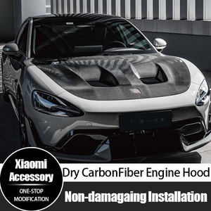 Nouveau Design Auto Accessoires Capot de capot de moteur en Fiber de carbone sec de qualité course pour Xiaomi SU7/Ultra - Product Image 2
