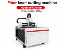 Machines de découpe laser JQLASER, modèle Mini 6060, petite taille de travail pour la découpe des métaux, découpe de l'acier, découpe de l'aluminium, 1500w 3000w Max