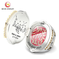 Bague de championnat personnalisée, bague de championnat de football américain, bague de récompense d'équipe personnalisée, bague de championnat de hockey sur glace personnalisée