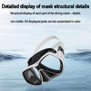 Máscara <span class=keywords><strong>DE</strong></span> <span class=keywords><strong>BUCEO</strong></span> infantil <span class=keywords><strong>de</strong></span> bajo volumen <span class=keywords><strong>Mares</strong></span> Silicona líquida mate con buen sellado y lentes <span class=keywords><strong>de</strong></span> vidrio para apnea - Product Image 5