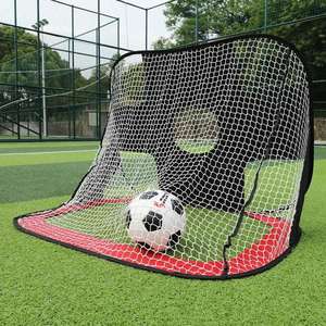 But de football portable pour enfants - Cible d'entraînement de football légère avec sac de transport, équipement sportif intérieur/extérieur pour la pratique - Product Image 4