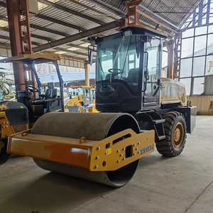 Titreşimli asfalt silindir XS103J 10ton hidrolik tek davul yol silindiri stokta - Product Image 4