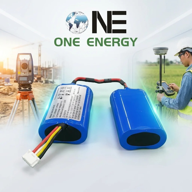 Custom 7.2V 6800mAh 18650 Lithium Ion Battery Pack for Surveying Instrument GPS RTK Navigation Device