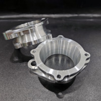 Support de fixation en aluminium usiné CNC 5 axes avec montage multi-configurations pour projets d'ingénierie