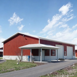 โกดังเหล็กสำเร็จรูปคุณภาพสูงที่ทันสมัยและชุดอาคารโลหะสำเร็จรูปประหยัดพลังงานและประหยัดพลังงาน - Product Image 1