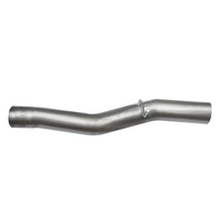 Tuyau d'échappement en acier inoxydable personnalisé de 4 pouces pour GM Chevy GMC 6.6L 2017-2023 Silverado et Sierra 2500 3500