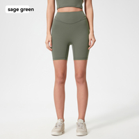 Nouveauté été Short de yoga pour femme anti-effet camel toe, effet ventre plat, rehausseur de fessiers, amincissant, pour cyclisme, fitness et entraînement