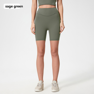 Nouveauté été Short de yoga pour femme anti-effet camel toe, effet ventre plat, rehausseur de fessiers, amincissant, pour <span class=keywords><strong>cyclisme</strong></span>, fitness et entraînement - Product Image 3