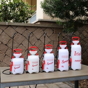 Китайский производитель OEM, 3 л, 4 л, 5 л, 6 л, 8 л, пластиковый портативный ручной насос, бутылка для водяного тумана, растительный садовый пульверизатор и кастрюля для полива - Product Image 1