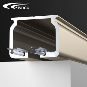 Rail de rideau en aluminium de haute qualité, robuste, pour plafond, rail de rideau en forme de S, 1001 - Product Image 2