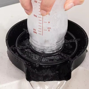 Lavador automático de vasos para grifo, limpiador de vasos de <span class=keywords><strong>cerveza</strong></span>, leche y té para barra, lavavasos automático para fregadero de cocina - Product Image 4