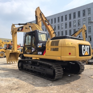 Excavadora sobre orugas Caterpillar 325D 325 de 25 toneladas usada de alta calidad Original de Japón con bomba como componente central - Product Image 6