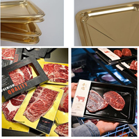 Bandeja de Vacío de Alta Calidad con Embalaje en Blíster, Resistente a Bajas Temperaturas, Molde Personalizado para Carne y Mariscos