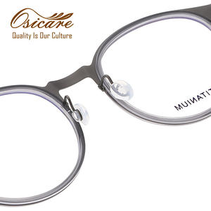 แว่นตาดีไซน์หรู แว่นสายตา แว่นตาแฟชั่น กรอบแว่นตาไทเทเนียม - Product Image 4