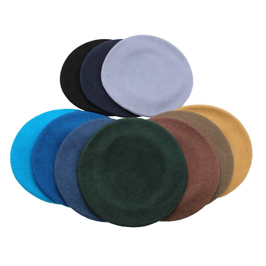 Шерстяные мужские дамские стильные береты для мальчиков и девочек