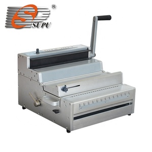 Elertic Heavy Duty Kalender Notizbuch Locher Maschine mit Draht näher - Product Image 6