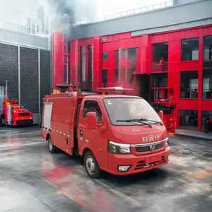 Dongfeng Chassis Brandweerwagen Met 1 Ton Water