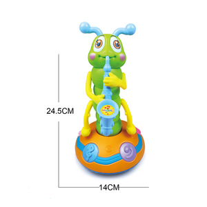Juguete Musical Electrónico de Plástico con Forma de Gusano Retorcido para Bebés y Niños, Funciona con Pilas, Juego Educativo - Product Image 2