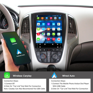 HFMidia Autoradio 9,7 pouces avec écran vertical, lecteur multimédia vidéo Bluetooth pour Toyota Excelle XT 2010-2014, CarPlay sans fil, lecteurs auto - Product Image 5