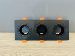 Modern Style for LED Spotlights Recessed Mounted <b>Square</b> <b>Frame</b> Housing Anti-Glare GU10 MR16 Lamp Accessory - Product Image 6