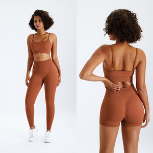 Nouveau soutien-gorge de yoga sexy sans couture grande taille soutien-gorge de yoga ajusté respirant avec logo personnalisé - Product Image 1