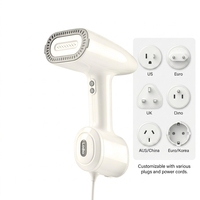 Défroisseur Vapeur Électrique Portable 6000Pa Aspiration Maximale Chauffage Rapide en 10s Usage Domestique Conception Anti-Goutte Logo Personnalisé