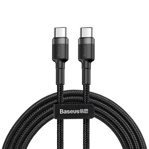   Cable USB C a USB Tipo C para <span class=keywords><strong>MacBook</strong></span> <span class=keywords><strong>Pro</strong></span> de 2 Metros con Carga Rápida 3.0 de 60W PD para Samsung Xiaomi Mi - Product Image 1