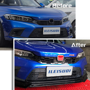 Leishuo Facelift <span class=keywords><strong>RS</strong></span> Style pièces de réglage de voiture ABS grilles de calandre de pare-chocs avant pour <span class=keywords><strong>Honda</strong></span> 11th <span class=keywords><strong>Civic</strong></span> <span class=keywords><strong>2021</strong></span> + berline - Product Image 6