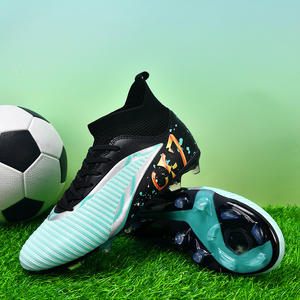 Botas de Fútbol Xunhe de Caña Alta, Tacos para Césped, Entrenamiento Deportivo, Fútbol Sala, Tacos para Césped Artificial, Zapatillas Deportivas para Hombre, Zapatos de Fútbol para Niños - Product Image 1