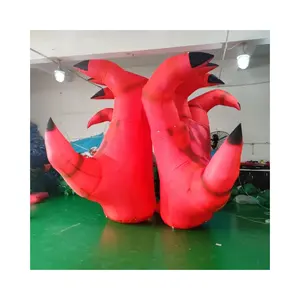 Halloween Decoration Giant Inflatable Hand Model for Club Party Decoration