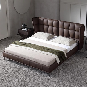 Stile contemporaneo europeo struttura del <span class=keywords><strong>letto</strong></span> in velluto testiera <span class=keywords><strong>imbottita</strong></span> in pelle moderna morbida principessa taglie-King Queen <span class=keywords><strong>letto</strong></span> <span class=keywords><strong>matrimoniale</strong></span> in legno - Product Image 3