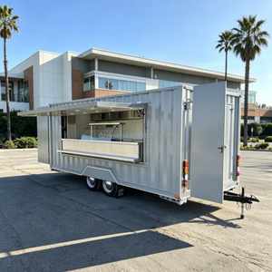 Nouvelle Remorque Alimentaire Conteneurisée Préfabriquée 2026 Entièrement Équipée – Cuisine Mobile pour Vendeurs, Installation Facile sur 4 Roues, Certifiée CE - Product Image 2