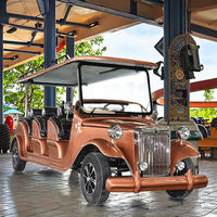 BFF Kepler Bus touristique électrique qualité 6/8/14 places voitures anciennes classiques Vintage voiturette de Golf visite confortable