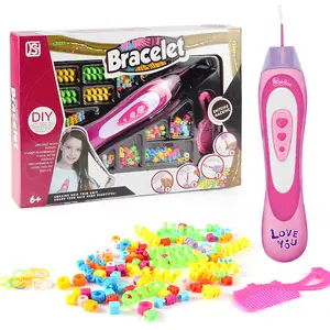 Haar Flechter Salon Electric Twister DIY Perle & Geflecht Haar Styler Frisuren Kit Beauty Dress Up Set