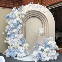 DKB noël mariage arc cadre support fête d'anniversaire fleur décoration fournitures mur toile de fond photographie fond