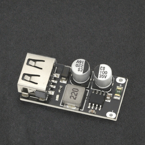<b>micro</b> 4-way USB QC3.0 QC2.0 Fast Charger Development Board 5V DC-DC Buck Converter 12V 24V - Product Image 3