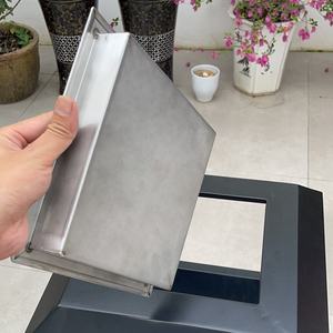 Steel <strong>Wooden</strong> Outdoor <strong>Trash</strong> Bin for School Outdoor - Product Image 6