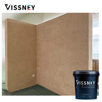 Peinture liquide acrylique de texture de calcaire durable de revêtement pour les murs intérieurs Application de brosse de méthode résistante à la chaleur et facile à nettoyer