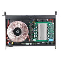 Amplificateur à deux canaux 1U, amplificateur audio professionnel stéréo 2Ch X 150W 8Ohm pour système de son Line Array, peut logo laser, A150