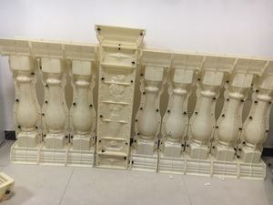 Hormigón balaustre <span class=keywords><strong>poste</strong></span> esquina pedestal molde con plantador <span class=keywords><strong>de</strong></span> molde - Product Image 6