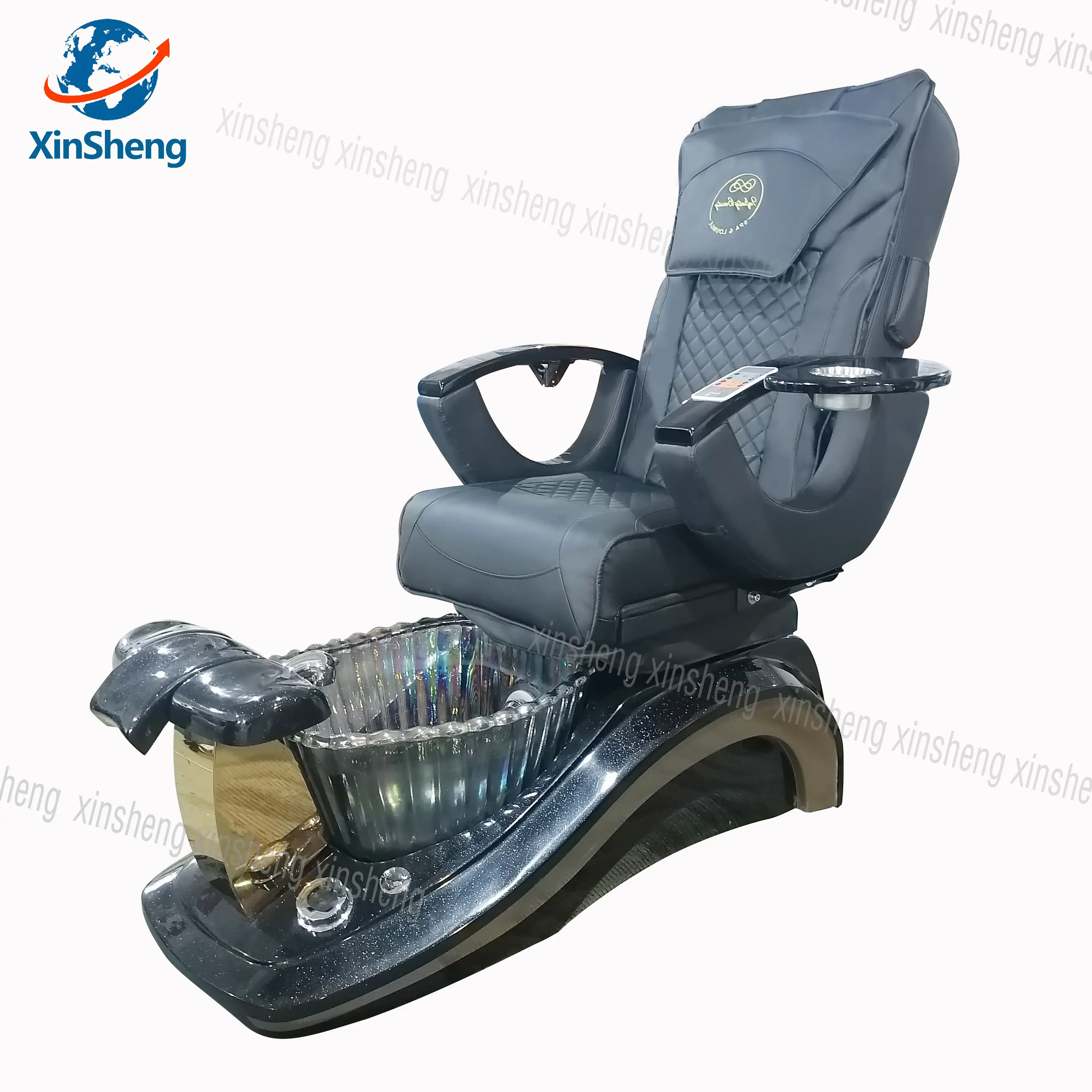 Nagelsalon-Möbel Ausstattung elektrische Liegestühle Massage Maniküre Fuß-Spa Luxus Pediküre-Stühle