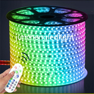5050 RGB LED Strip không thấm nước/không thấm nước 5m 300 LED Strip ánh sáng LED String + 44 Key IR từ xa + DC 12V 3A Power Kit - Product Image 5
