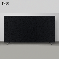 Série Noire – Grande dalle de quartz 95 % naturel 3200x1600mm – Écologique – Design moderne pour sols et plans de travail intérieurs – Modèle 3D