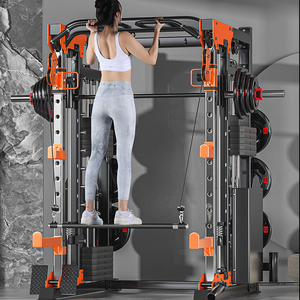 Xinjuli מכונת סמית 'ציוד כושר ביתי מקיף מתלה כוח רב תכליתי עבור ספסל סקוואט לחץ קווט - Product Image 2